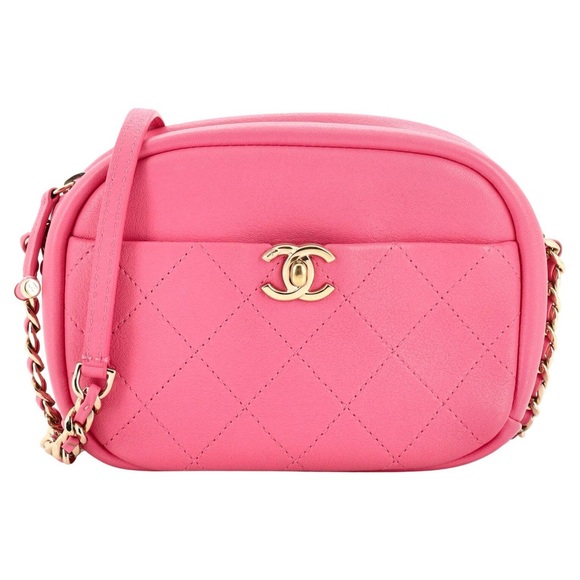 CHANEL Handbags - Chanel Casual Trip Camera crossbody bag in hot pink Matelasse